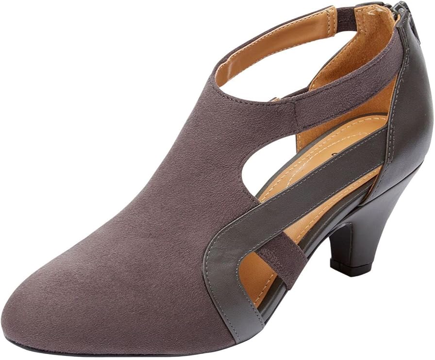 Shootie Low Heel Pump Up to Sizes 12WW