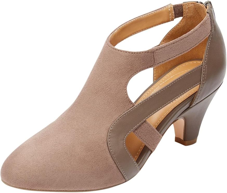 Shootie Low Heel Pump Up to Sizes 12WW