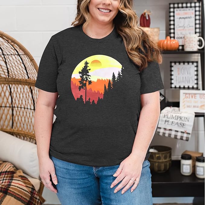 Vintage Look Graphic T-Shirts in Plus Size Up to Size 5X!