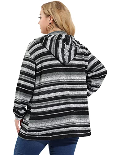 Plus Size Zip-Up Hoodie in 2 Colors - Up to Size 4x